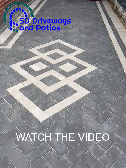 Tarporley block paving video installation.